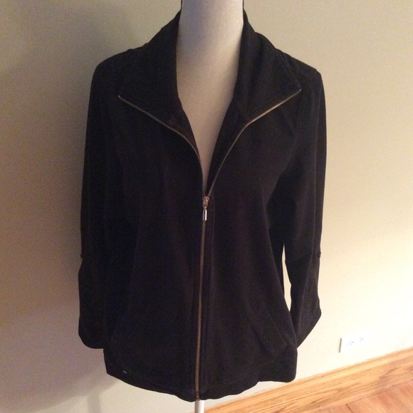 Jackets & Blazers - Plus size 1x black womens zip up jacket